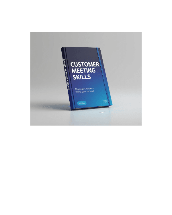 Customer Meeting Skills book cover