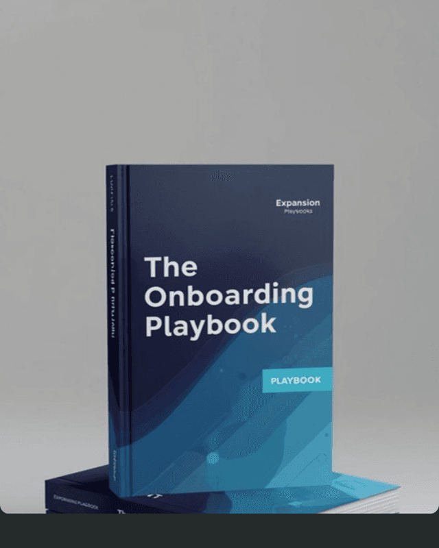 The Onboarding Playbook book cover